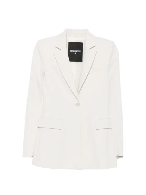 Patrizia Pepe zip-cuff single-breasted blazer