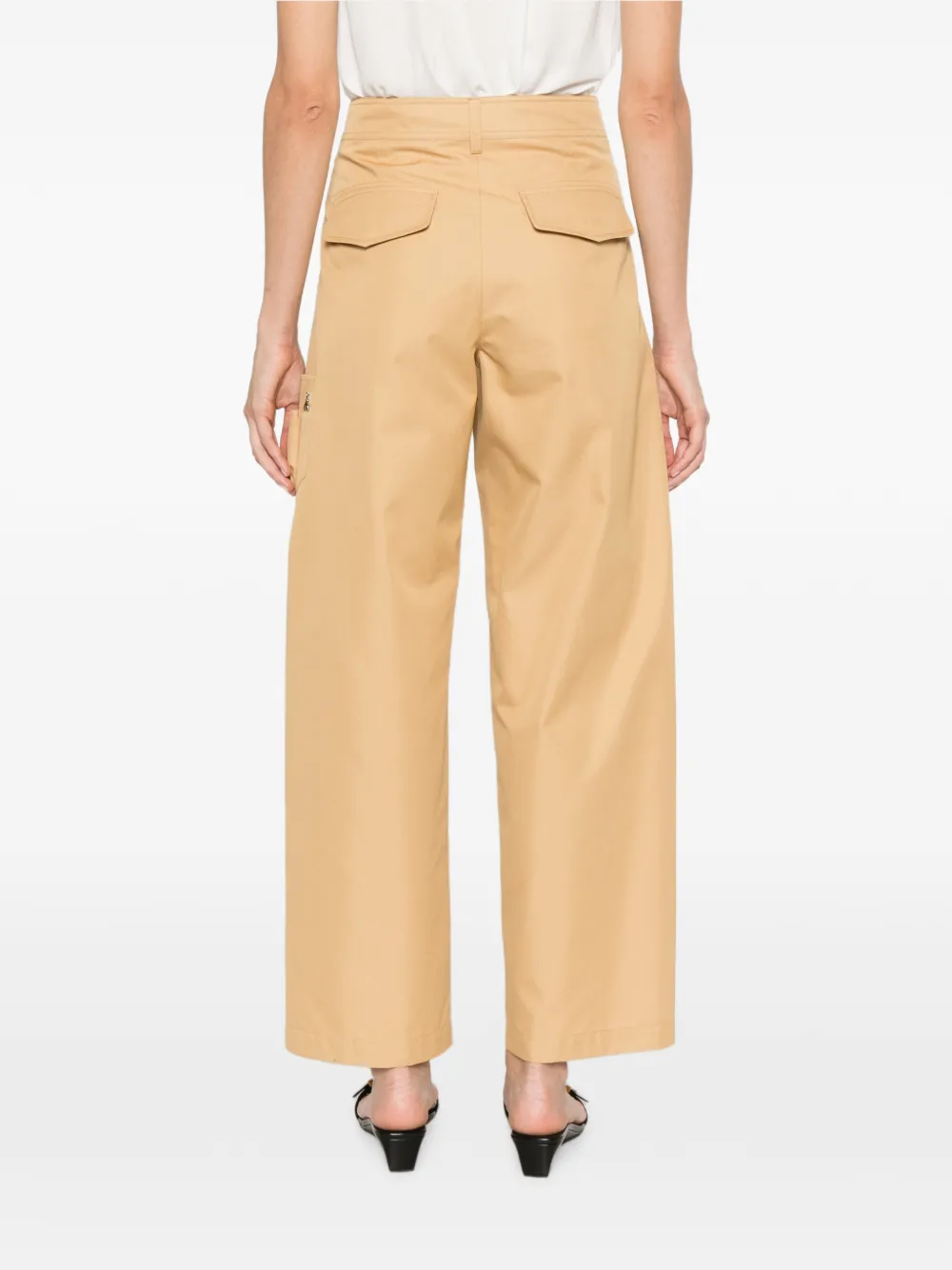 Patrizia Pepe Straight broek Geel