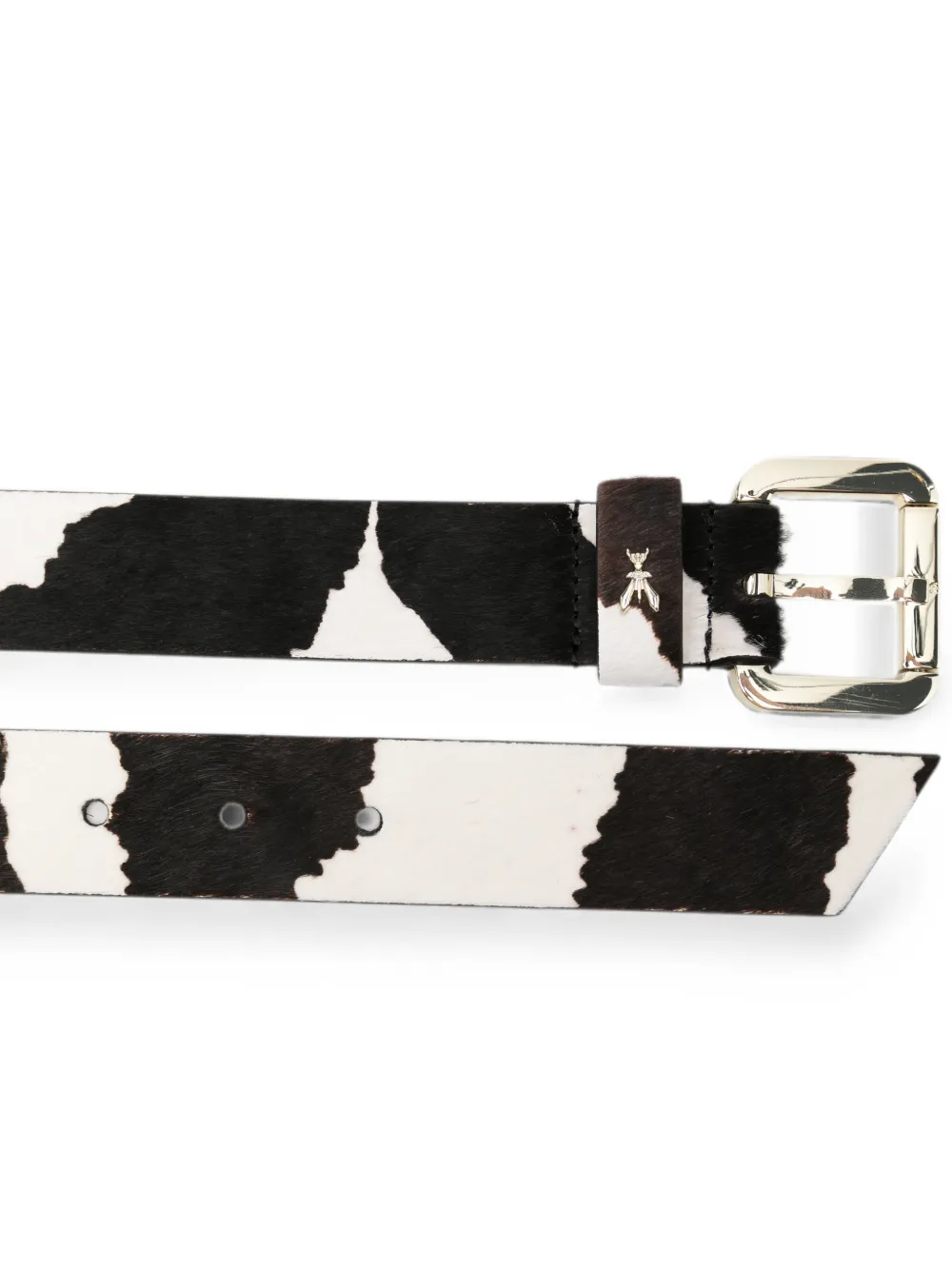 Patrizia Pepe Riem met zebraprint Wit