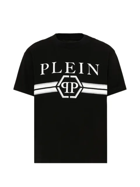 Philipp Plein Junior logo-print cotton T-shirt