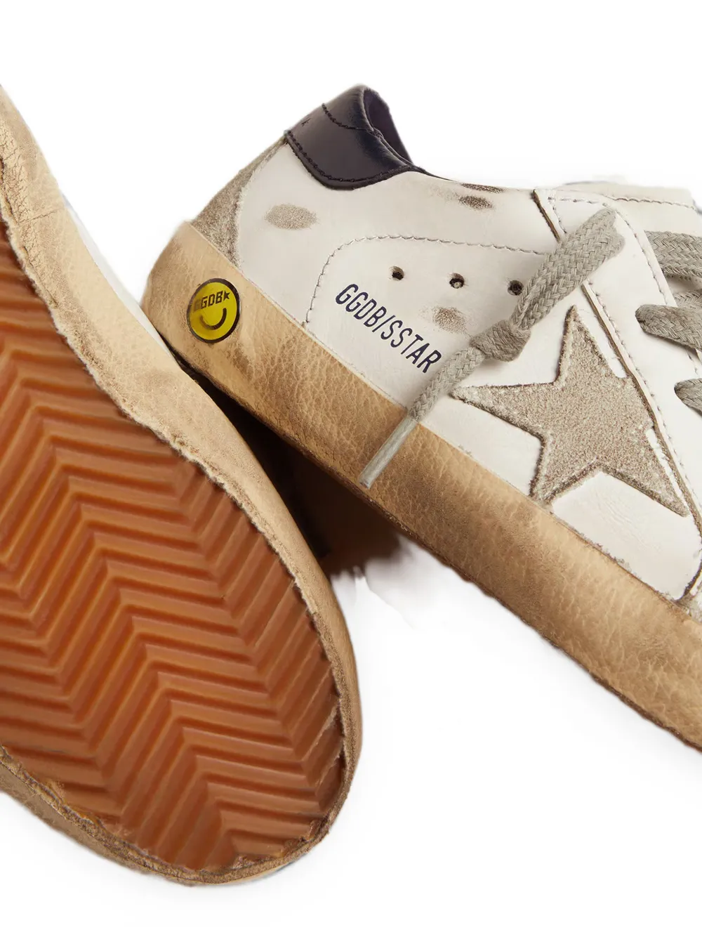 Golden Goose Kids Super Star sneakers Wit
