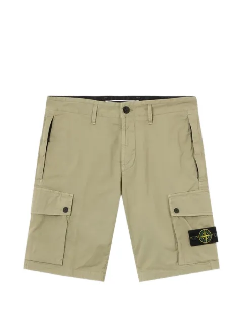 Stone Island Compass-patch cargo shorts