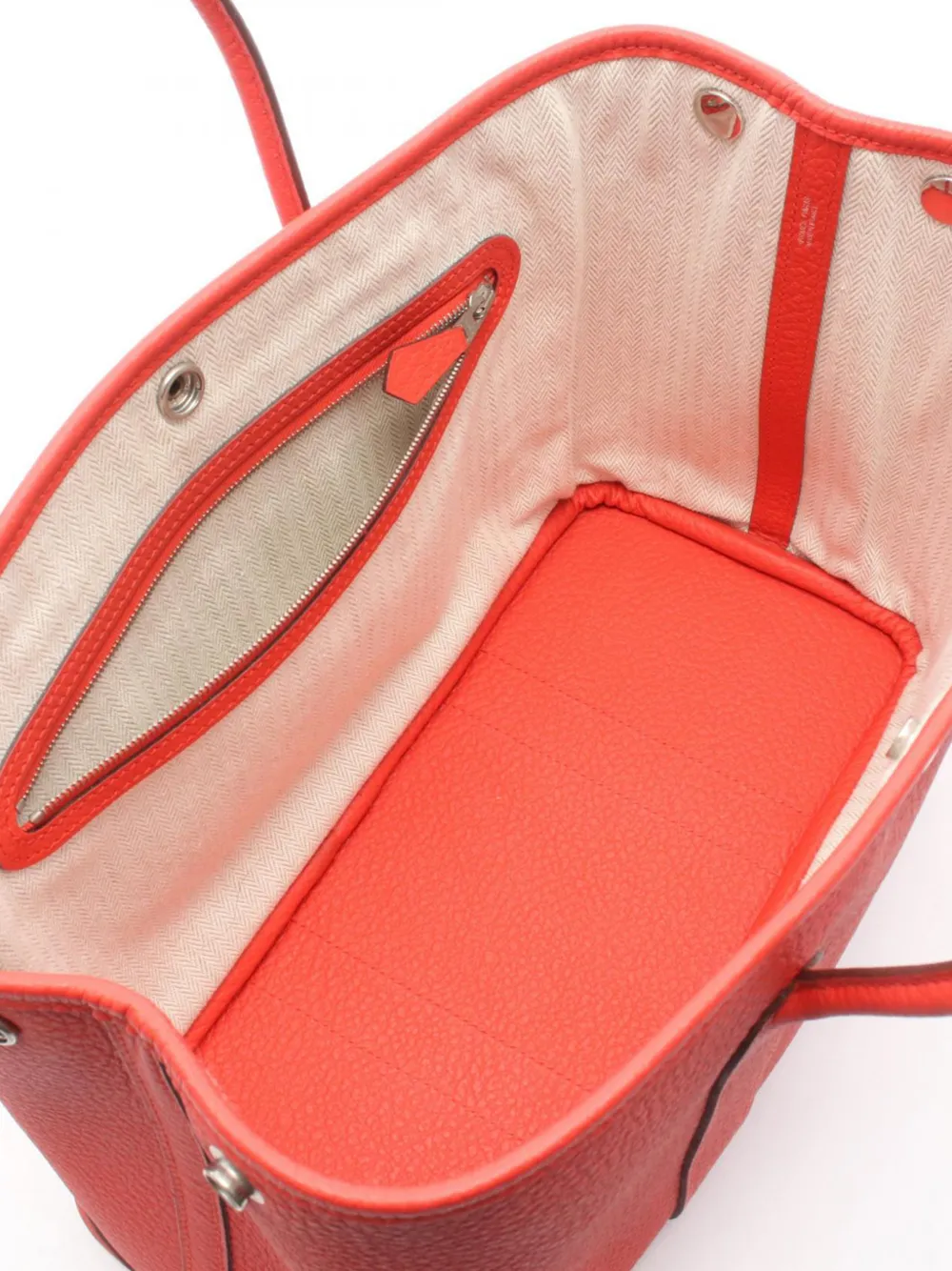Hermès Pre-owned 2016 Negonda Garden Party 30 Tote Bag in Red, view 4