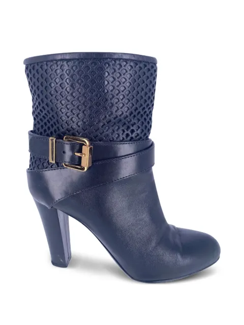Sergio Rossi Vintage buckled ankle boots