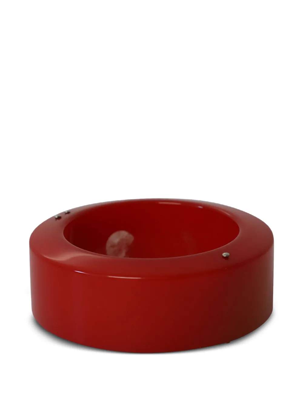 Lanvin Pre-Owned studded engraved-logo bangle - Rot