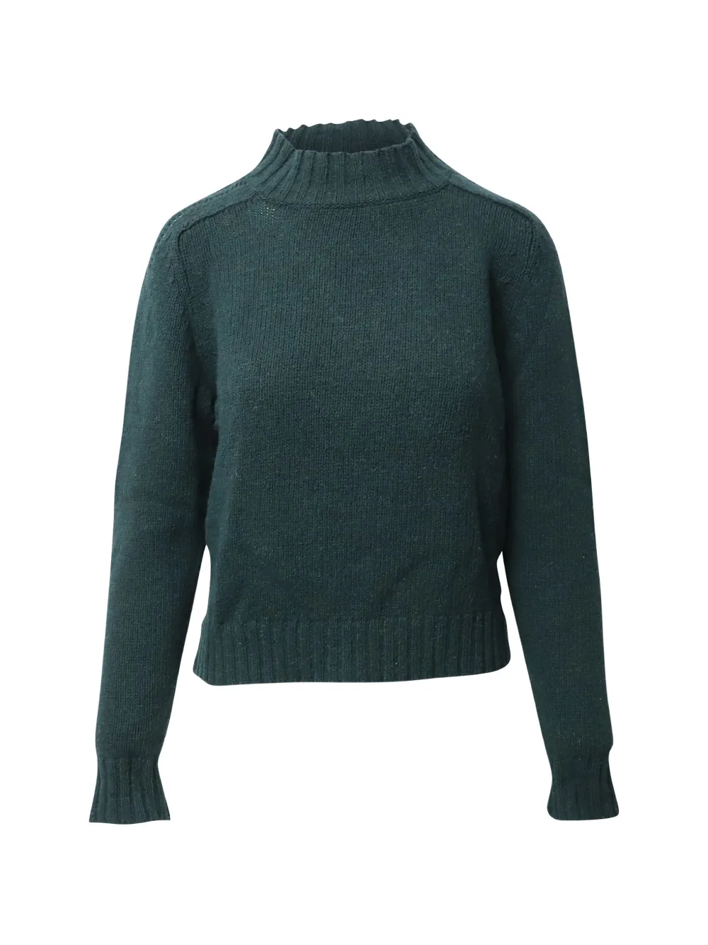 Celine Pre-Owned knitted turtleneck sweater - Green