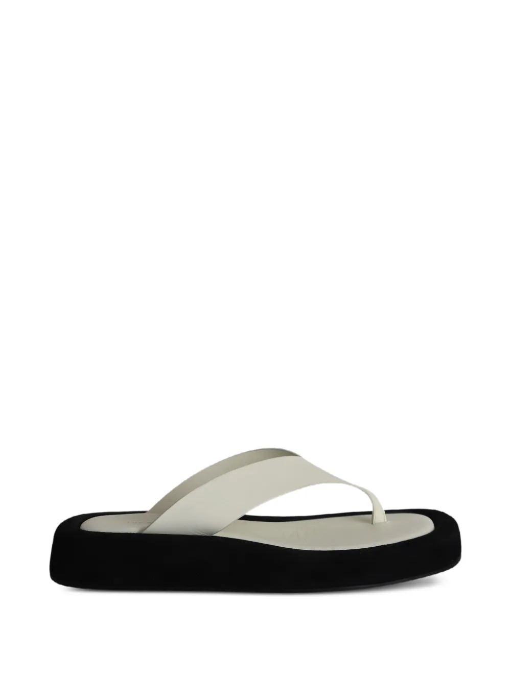 The Row Pre-Owned Ginza thong sandals - Weiß