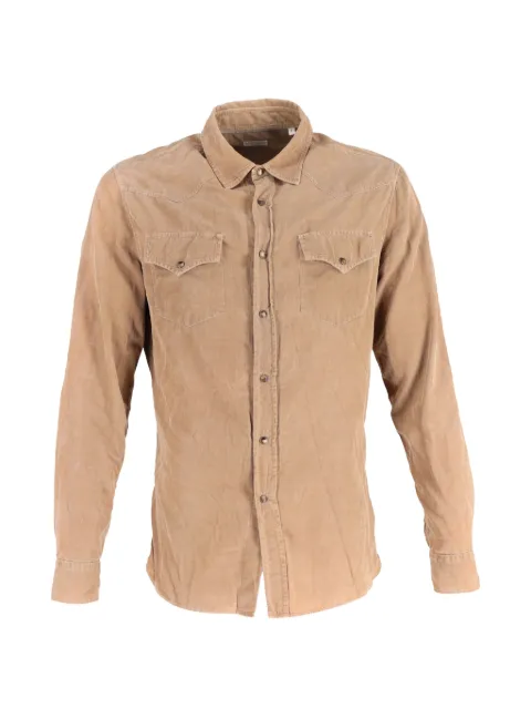 Brunello Cucinelli Vintage corduroy Western shirt