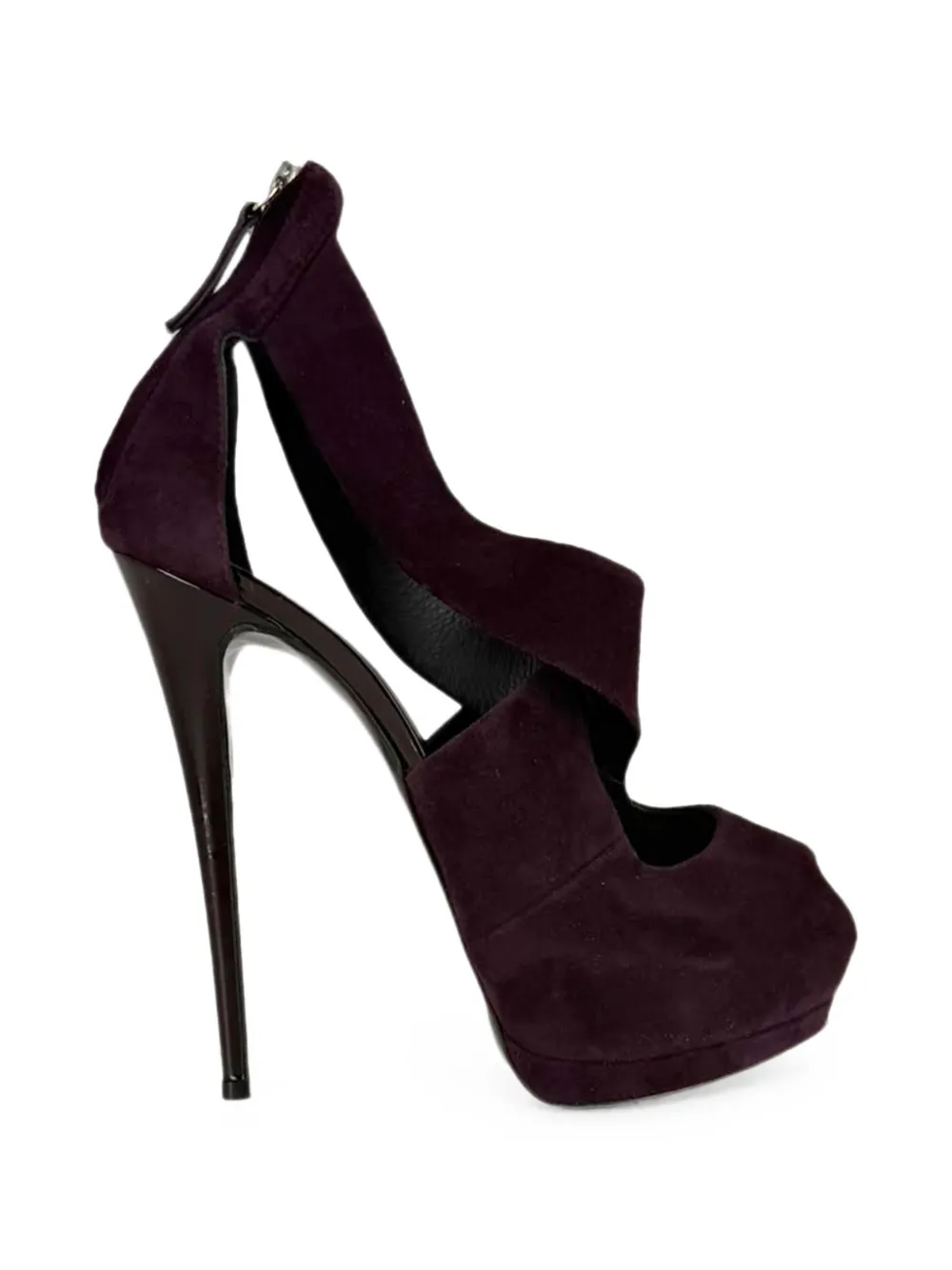 Giuseppe Zanotti Vintage cross-strap platform pumps - Violett