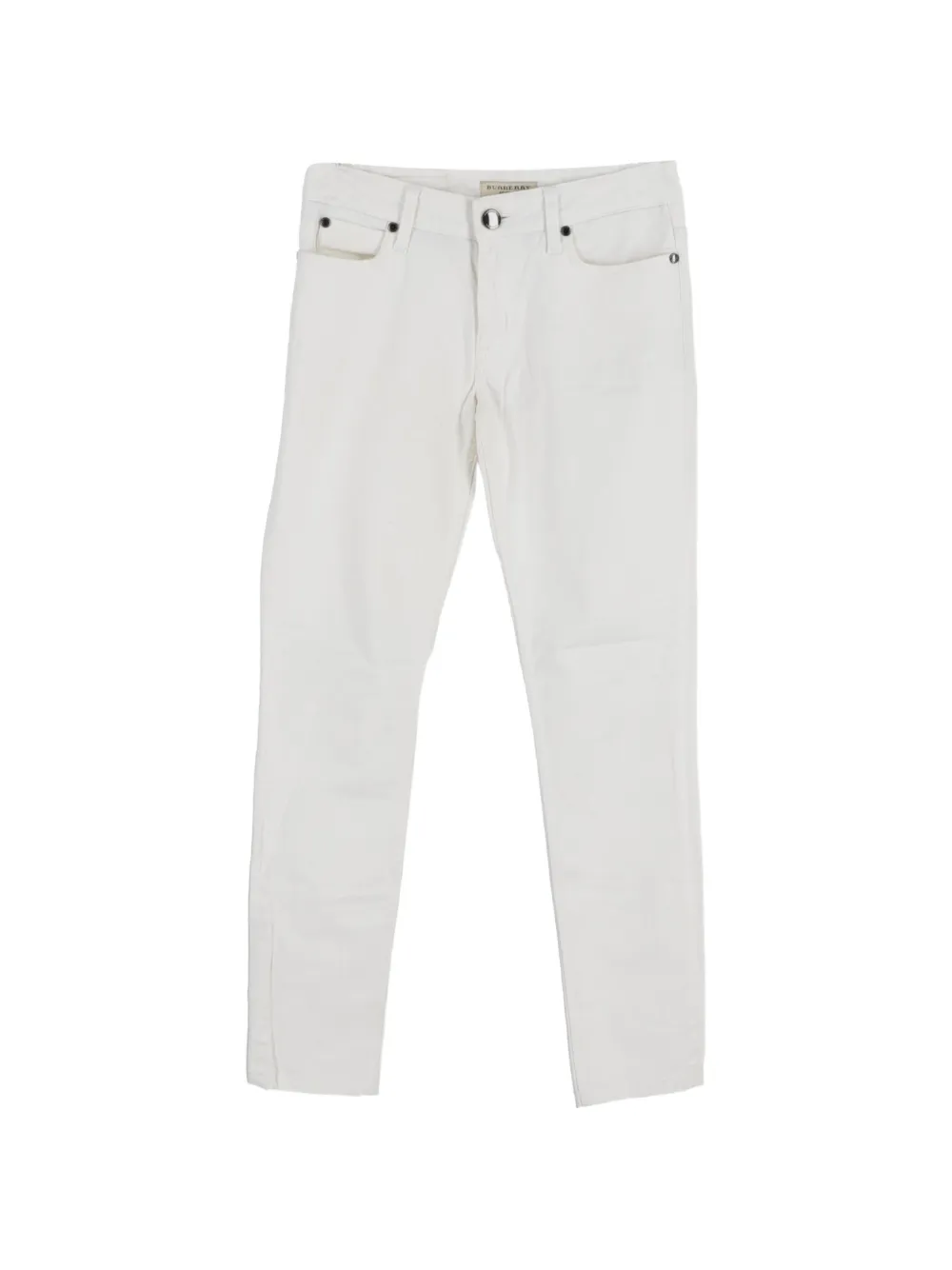 Burberry Pre-Owned straight-leg jeans - Bianco