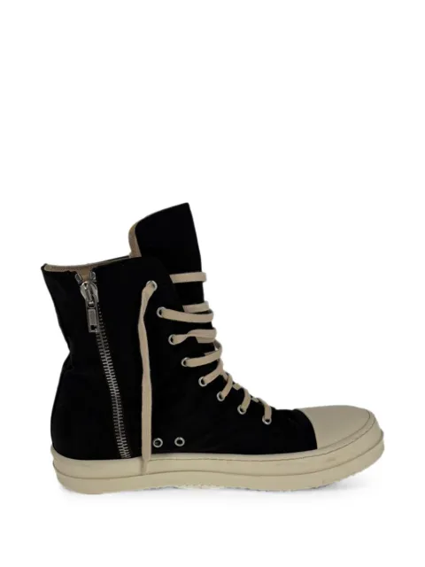 Rick Owens Vintage zip-pocket high-top sneakers