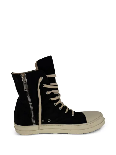 Rick Owens Vintage zip-pocket high-top sneakers