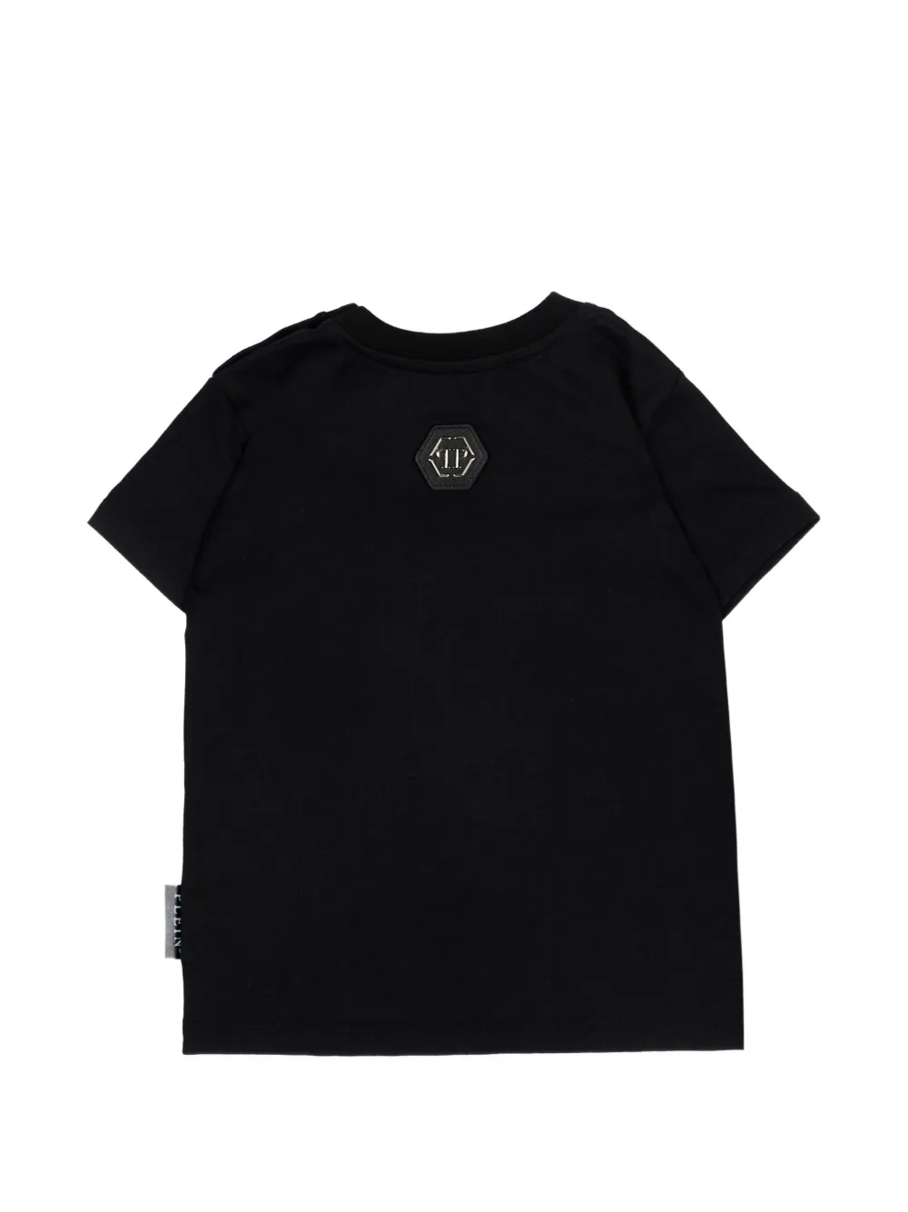Philipp Plein Junior T-shirt met teddybeerprint Zwart