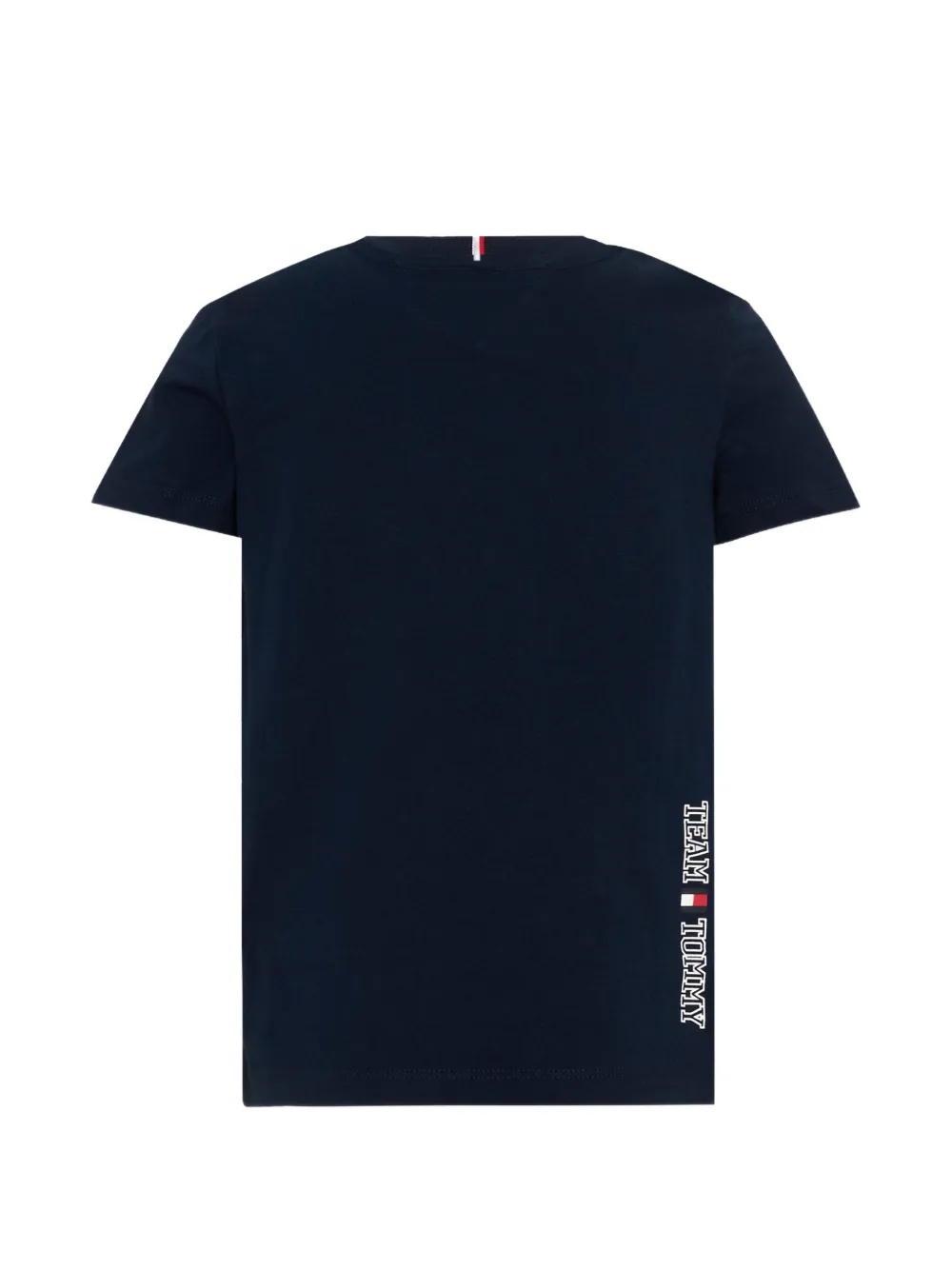 Tommy Hilfiger Junior T-shirt met geborduurd logo Blauw