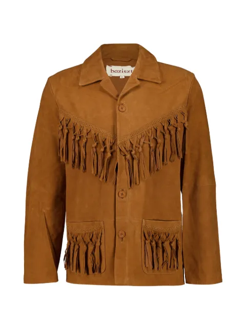 Baziszt fringed suede jacket