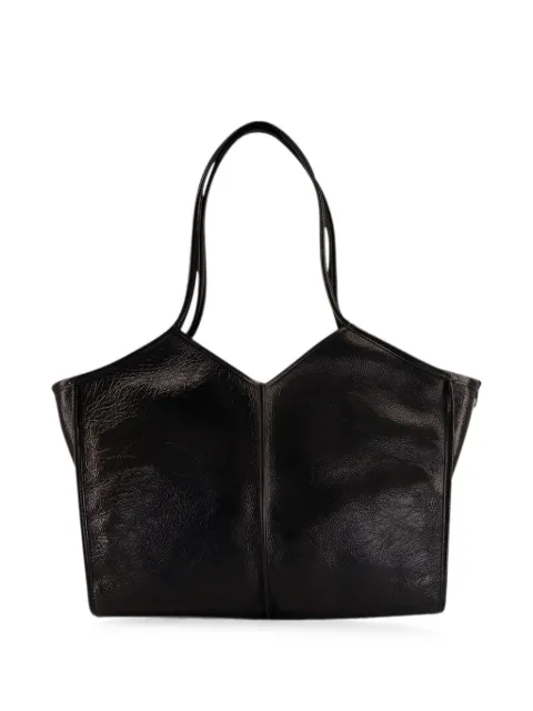 Hereu medium Calella distressed leather tote bag