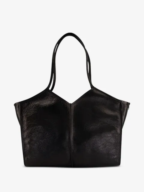 Hereu medium Calella distressed leather tote bag
