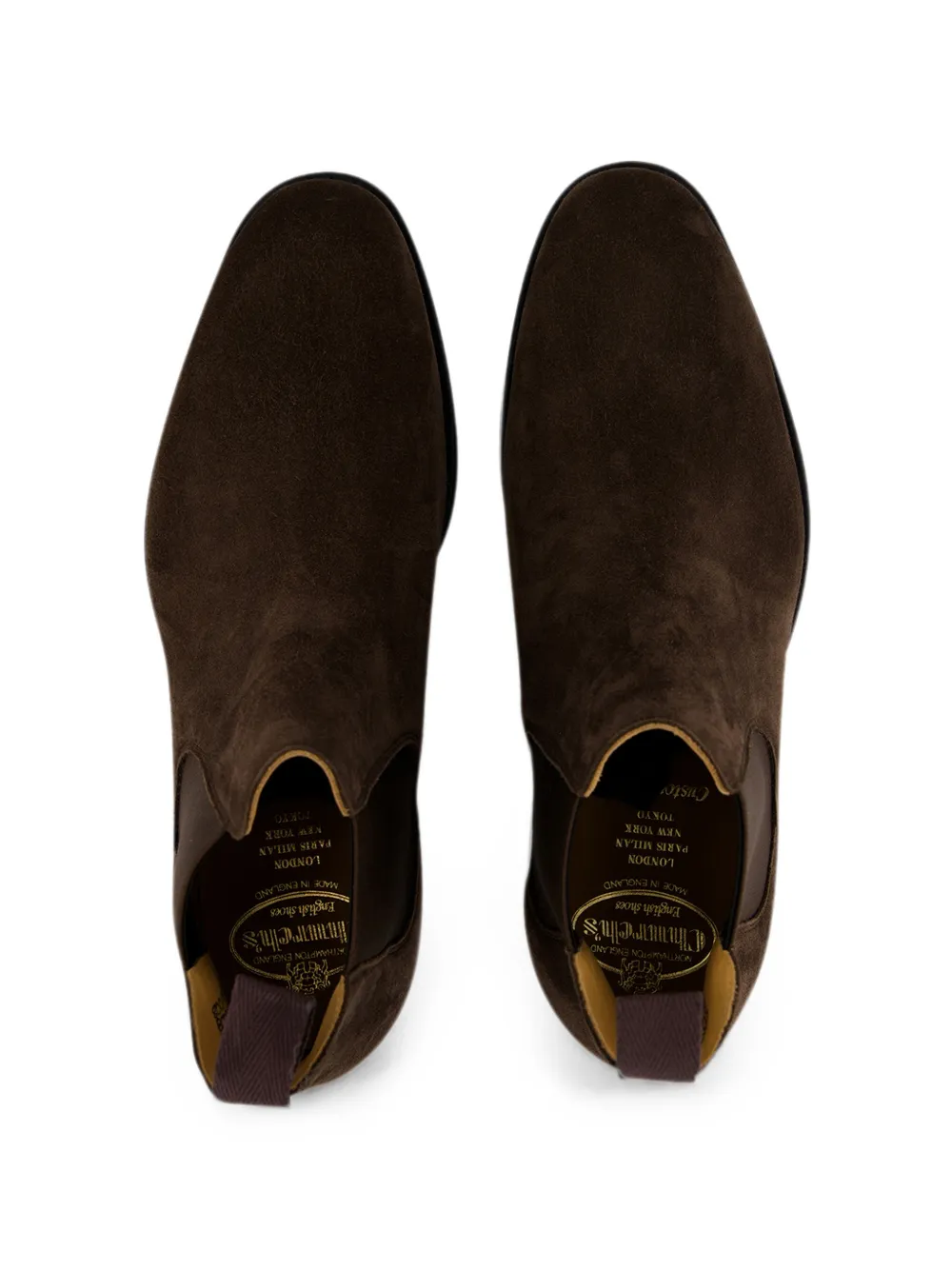 Church's Chelsea Amberley R 2.0 suede-finish elasticated-side ankle boots Bruin