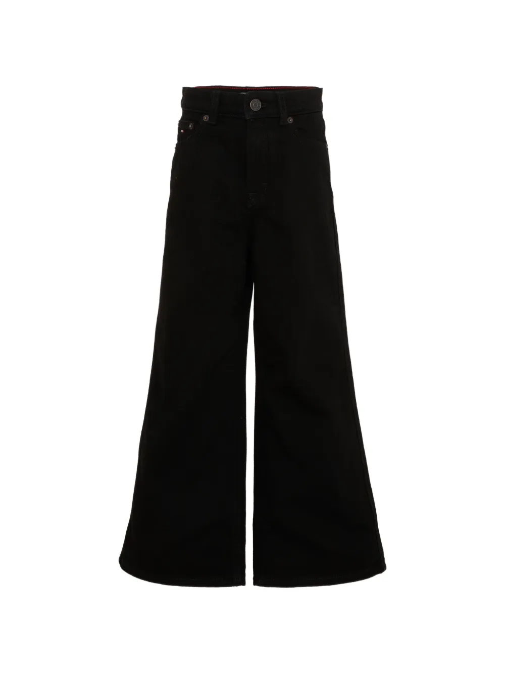 Tommy Hilfiger Junior Mabel wide-leg jeans - Nero