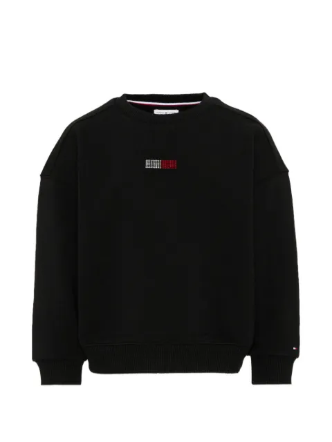Tommy Hilfiger Junior sudadera con parche del logo y apliques