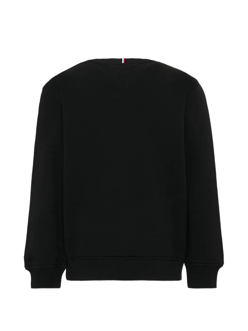 Tommy Hilfiger Junior Sweater met logopatch Zwart