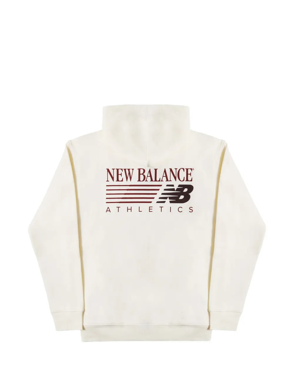New Balance Hoodie met logoprint Beige