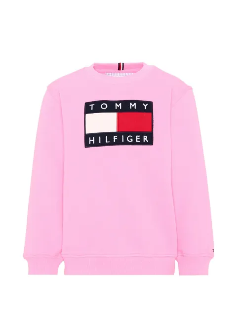 Tommy Hilfiger Junior sudadera con parche del logo