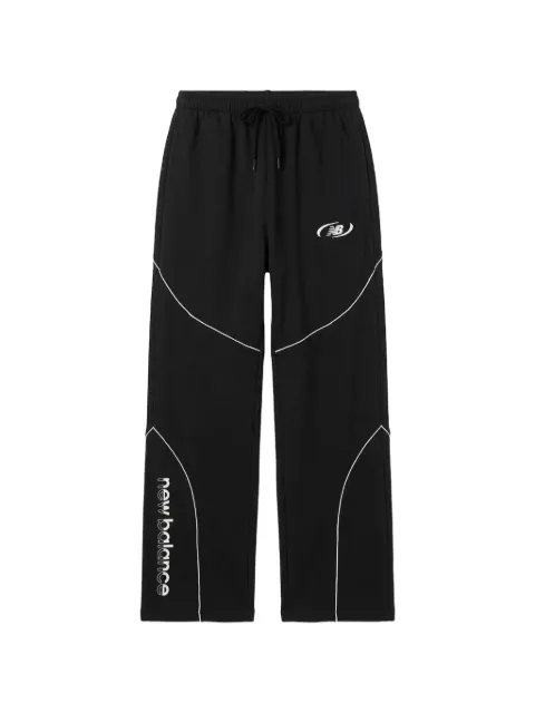 New Balance logo-print trackside track pants