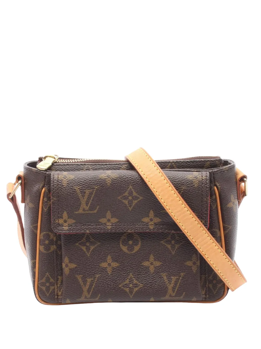 Louis Vuitton Pre-Owned 2000-2003 Monogram Viva Cite PM Ukmhängetasche - Braun