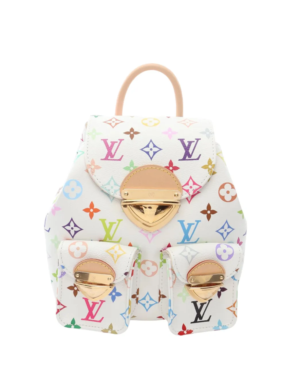 Louis Vuitton Pre-Owned 2024-2025 x Takashi Murakami Venice backpack - White