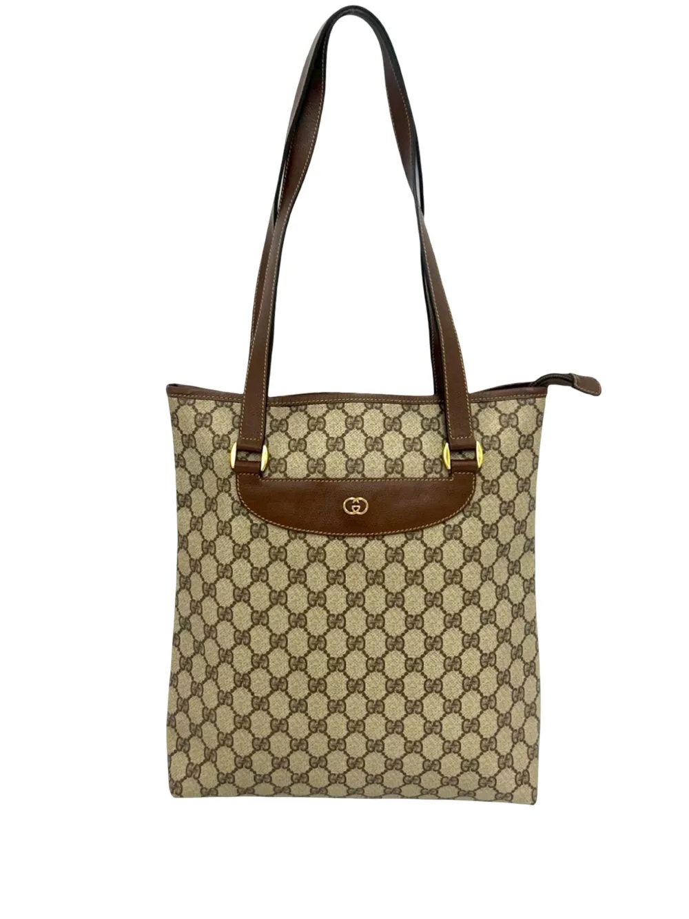 Gucci Pre-Owned 1990-2015 GG Supreme tote bag - Toni neutri