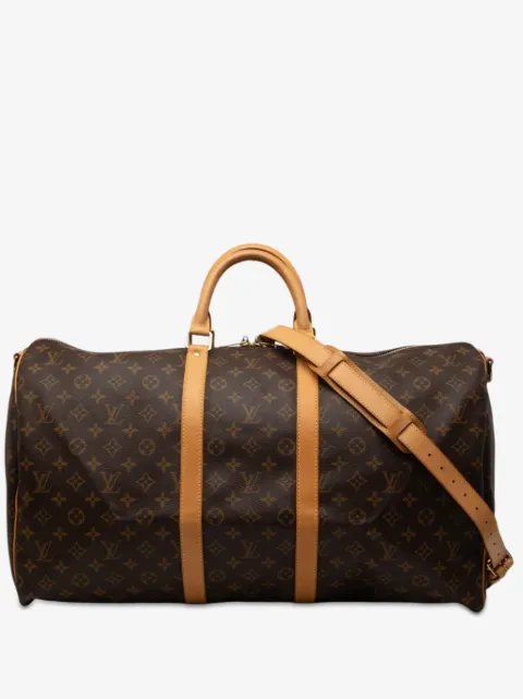 Louis Vuitton Pre-Owned 2000 Monogram Keepall Bandouliere 55 travel bag