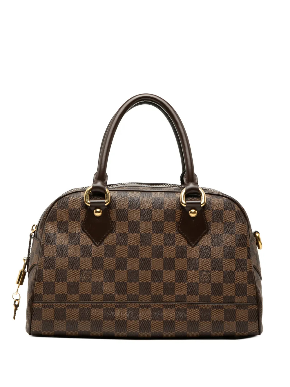 Louis Vuitton Pre-Owned 2005 Damier Ebene Duomo handbag - Marrone