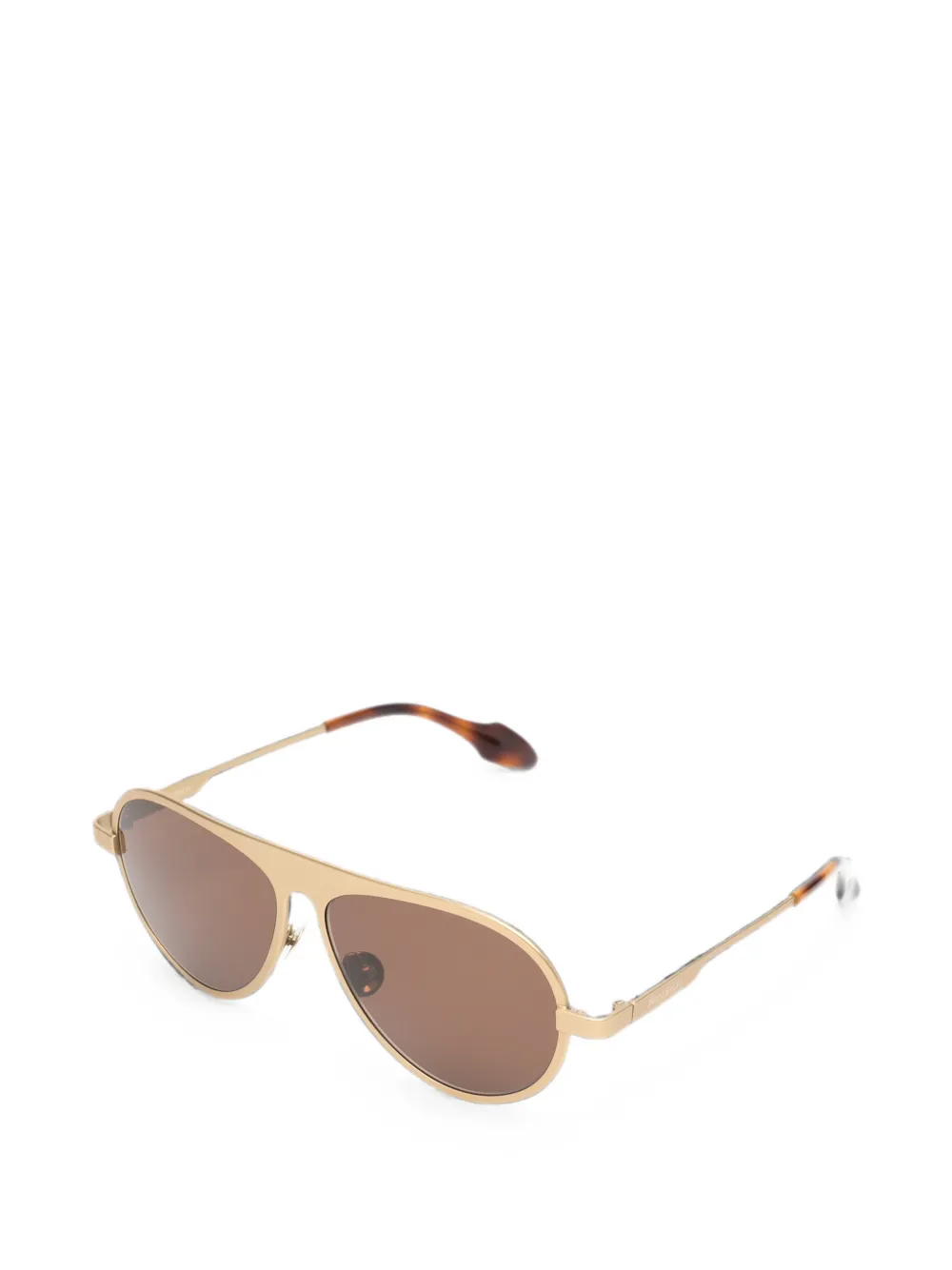 JW Anderson Zonnebril met piloten montuur Goud