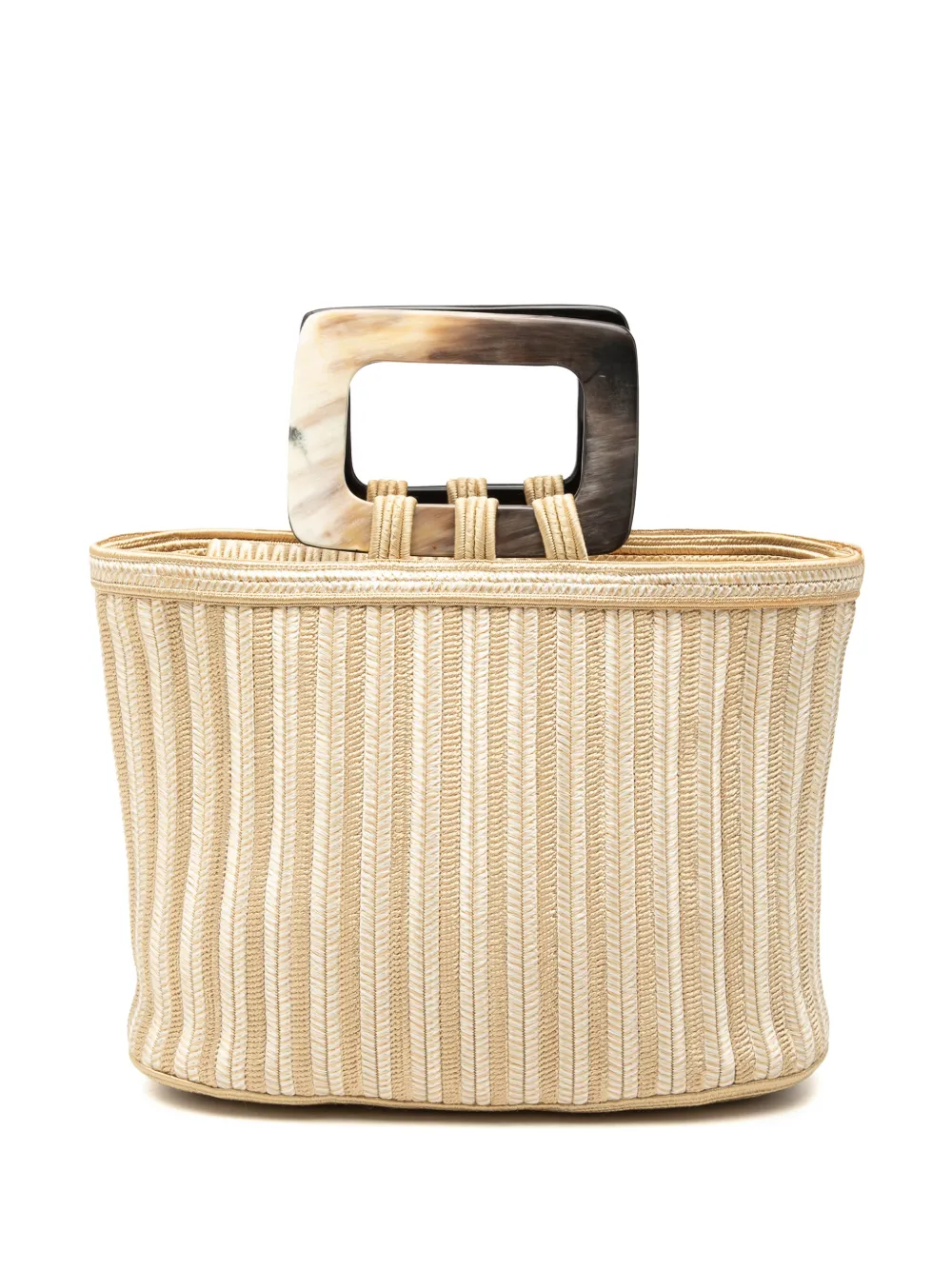 Saint Laurent Pre-Owned 20th Century Silk Cord Passementerie handbag - Neutrals