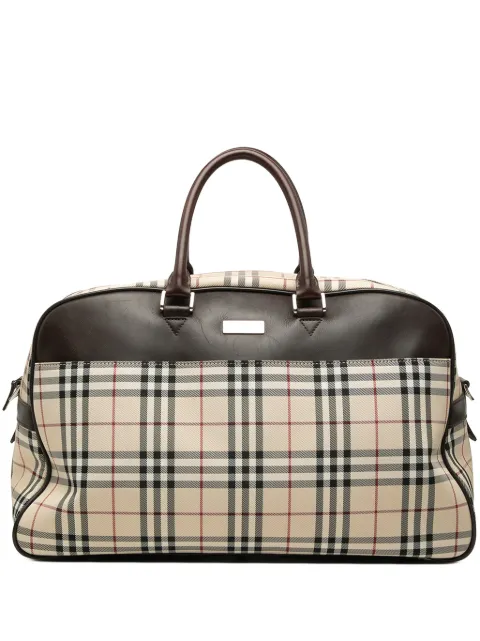 Burberry Pre-Owned bolso de viaje House Check 2000-2017