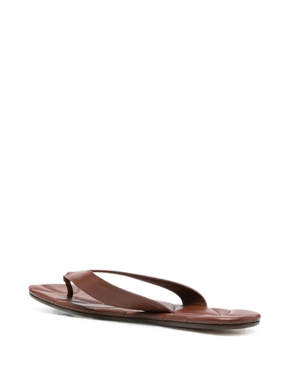 JW Anderson quilted leather slides Bruin