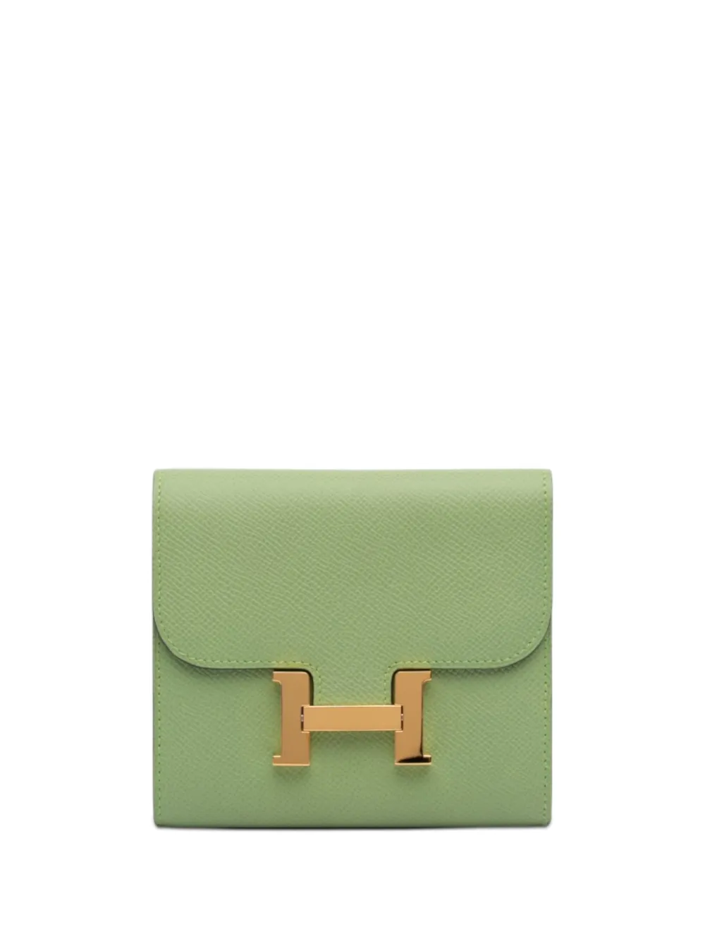 Hermès Pre-Owned 2020 Epsom Constance Slim Wallet small wallets - Verde