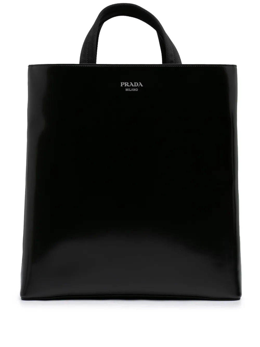 Prada Pre-Owned 2013-2026 Spazzolato Leather tote bag - Black
