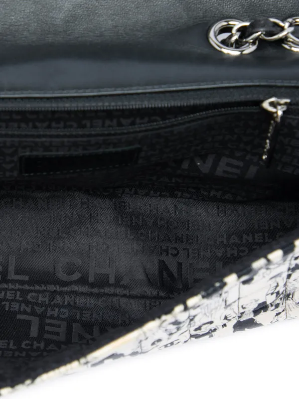 CHANEL Pre-Owned 2003-2004 Silk And Lambskin Coco Mademoiselle