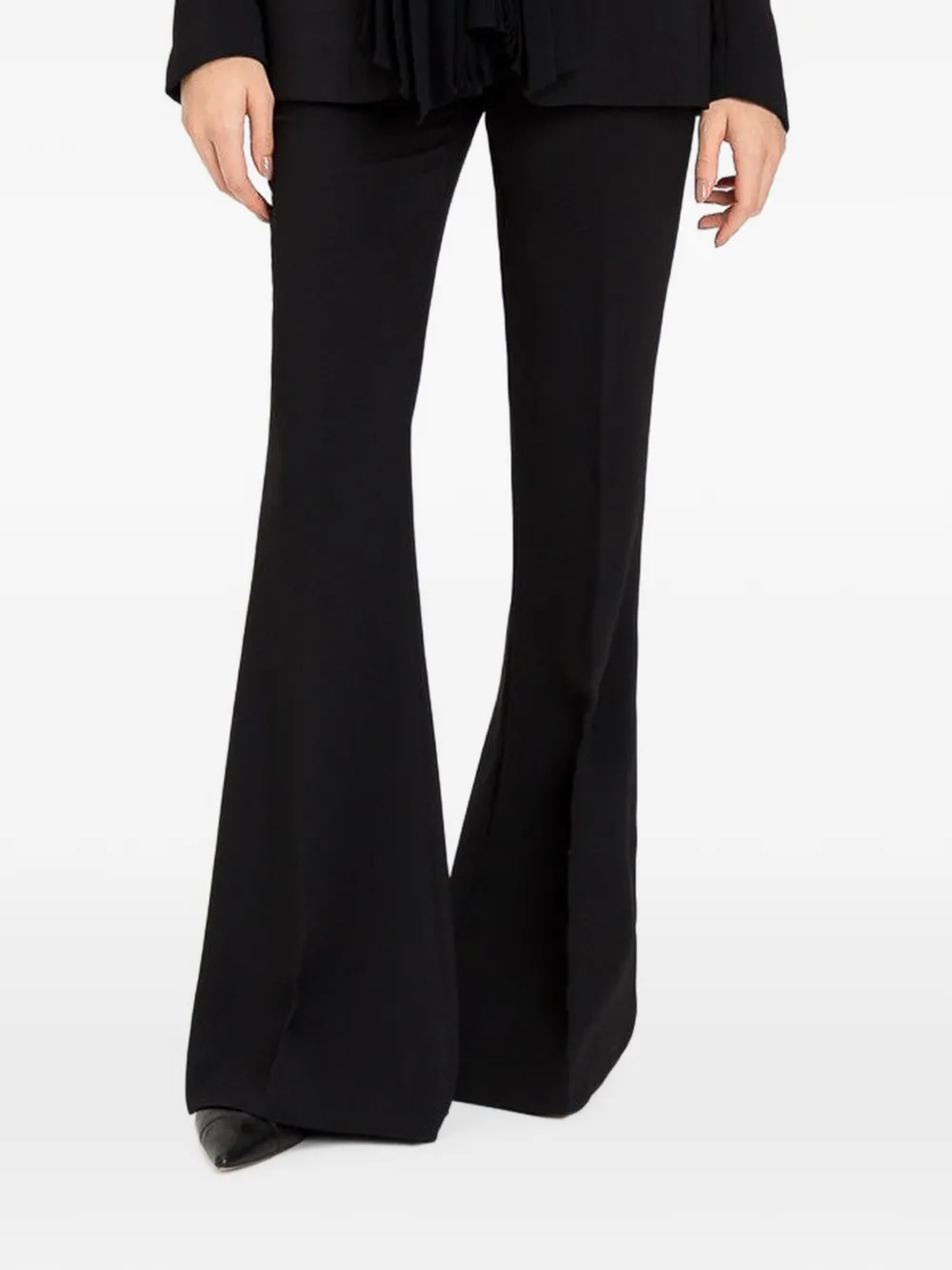 TWINSET flared trousers - Black