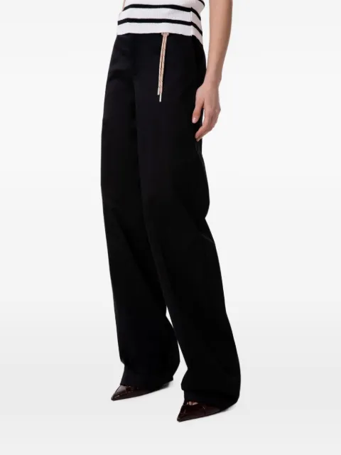 Gaëlle Paris straight-fit trousers