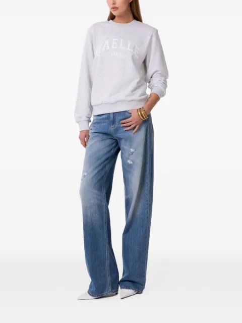 Gaëlle Paris logo-print sweatshirt