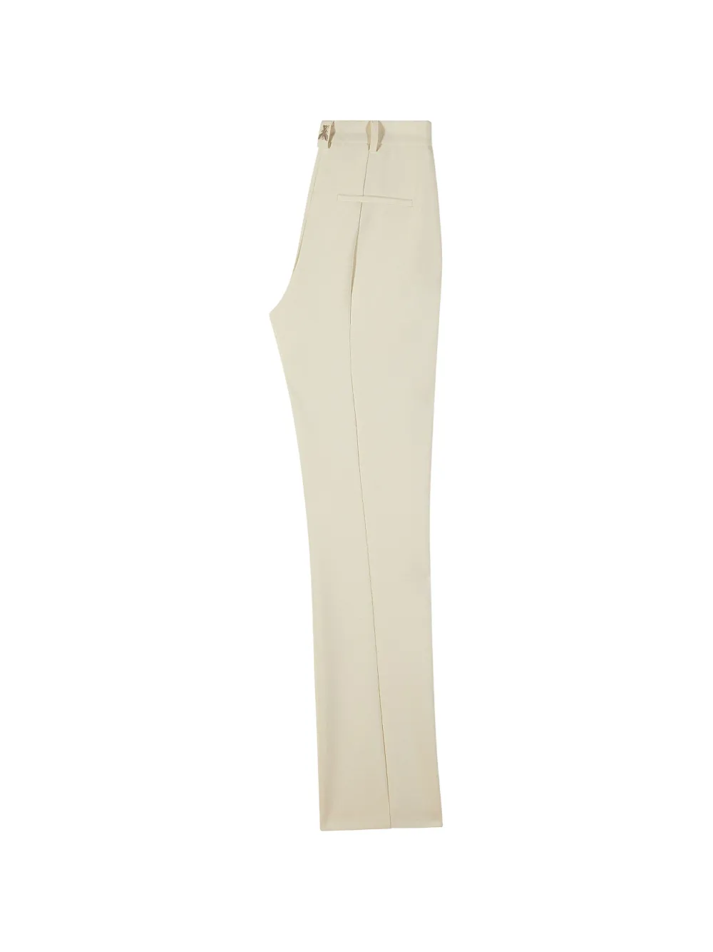 Patrizia Pepe Straight broek met structuur Beige