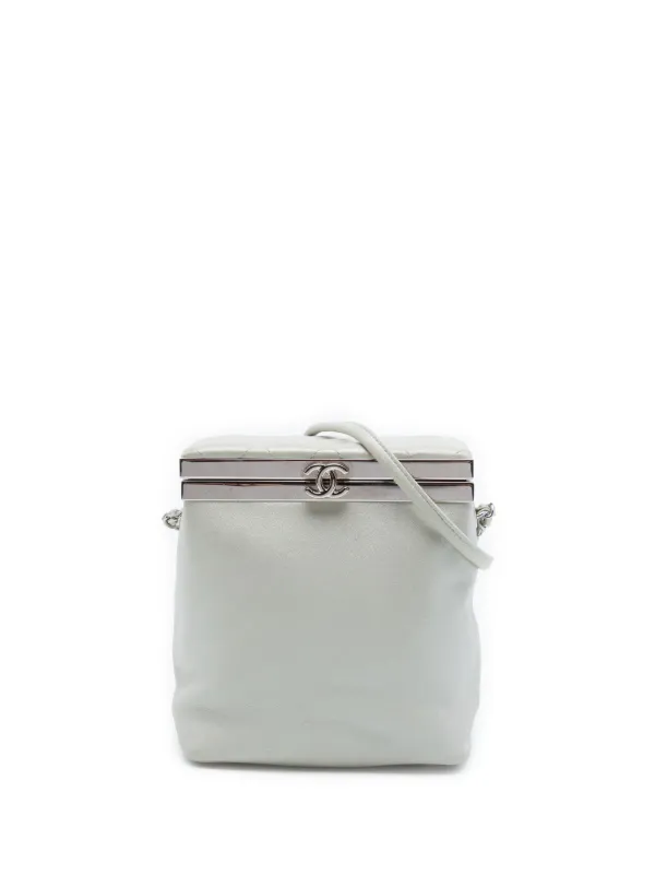 CHANEL Pre-Owned 2016-2017 ココマーク メタリック カーフスキン