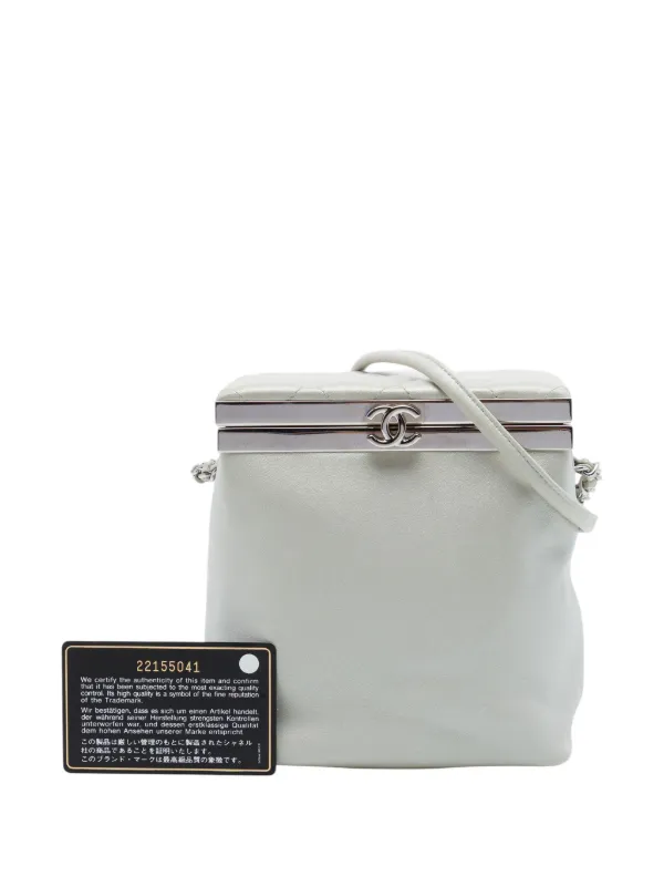 CHANEL Pre-Owned 2016-2017 ココマーク メタリック カーフスキン
