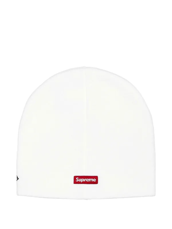 Supreme New Era® rhinestone-embellished Beanie Hat | White | FARFETCH