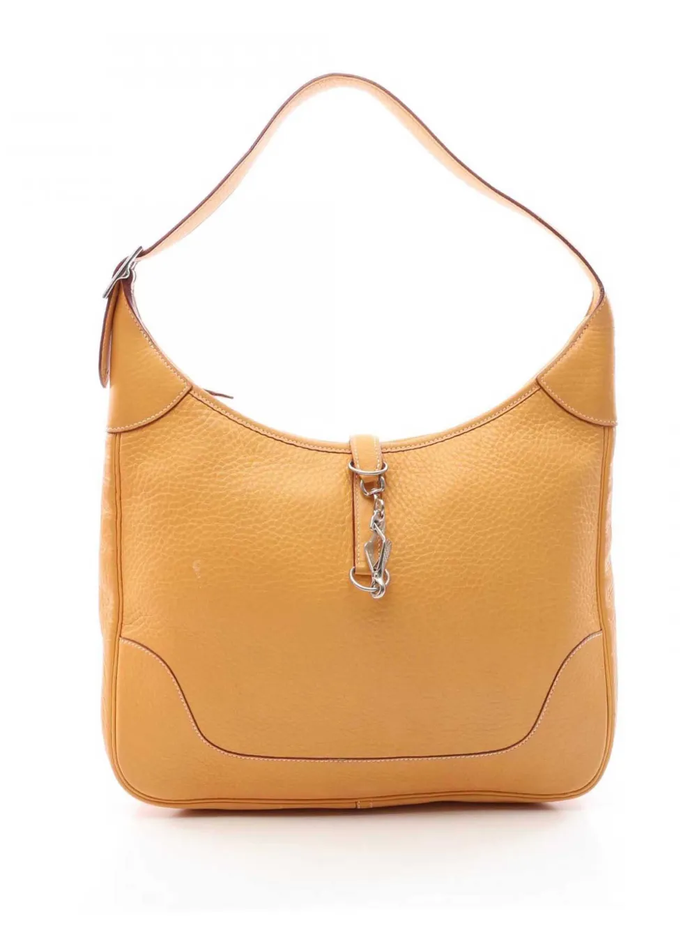 Hermès Pre-Owned 2000 Clemence Trim II Schultertasche 35cm - Braun