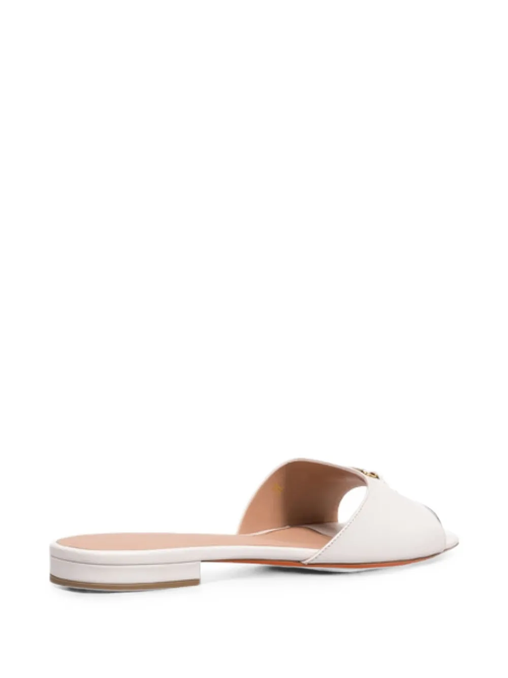 Santoni leather sandals Wit