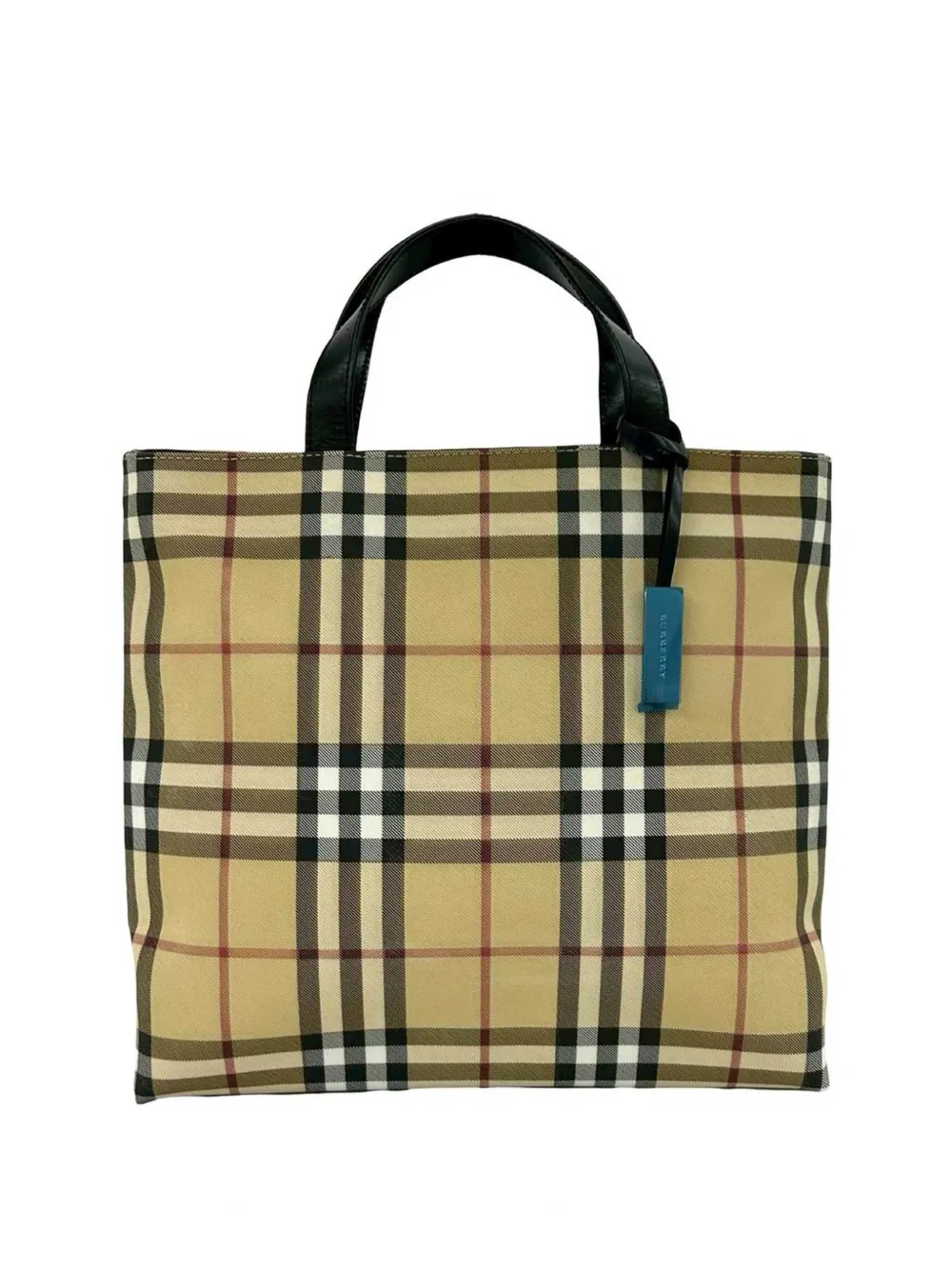 Burberry Pre-Owned 1990-2015 Haymarket Check tote bag - Toni neutri